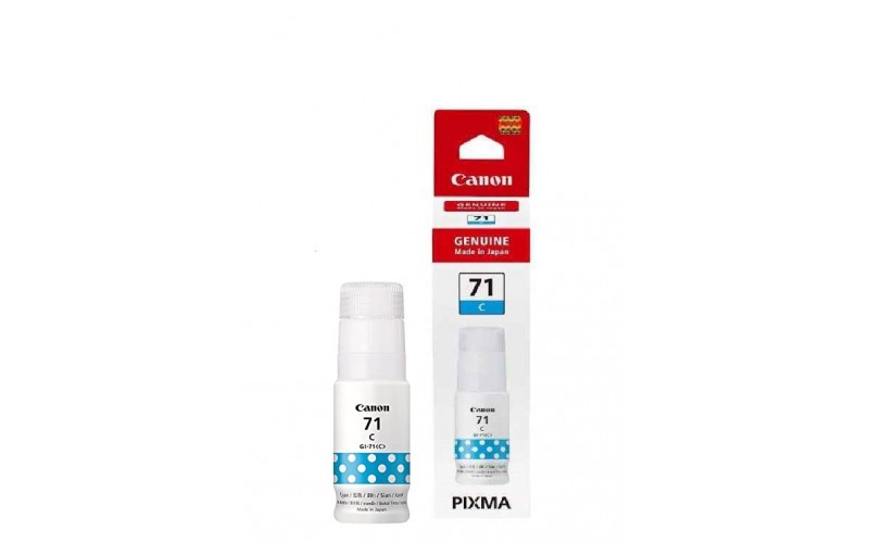 Canon GI 71 Ink Cyan Bottle