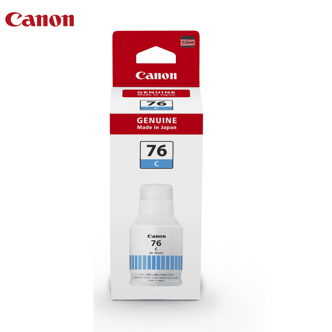 Canon GI 76 Genuine Cyan Ink