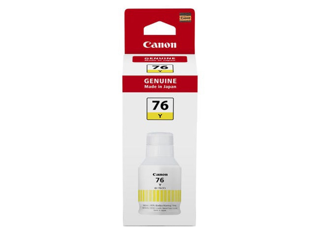 Canon GI 76 Genuine Yellow Ink 
