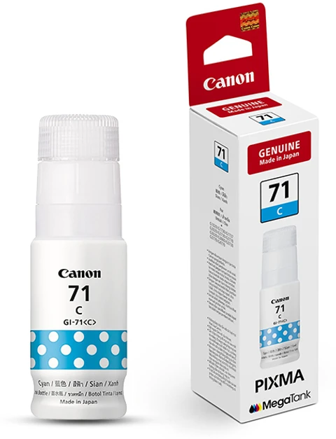 Canon GI71 Cyan Ink Bottle G3020/G2020/G1730/G3730