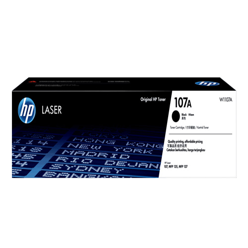 HP 107A Black Original Toner Cartridge