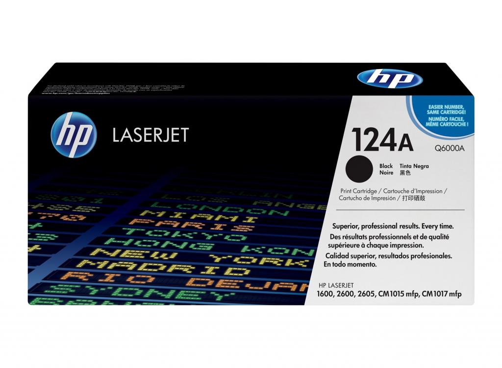 HP 124A Toner Cartridge Black Original