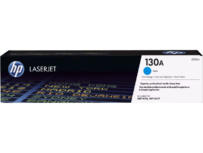 HP 130A Toner Cartridge Cyan Original CF350A