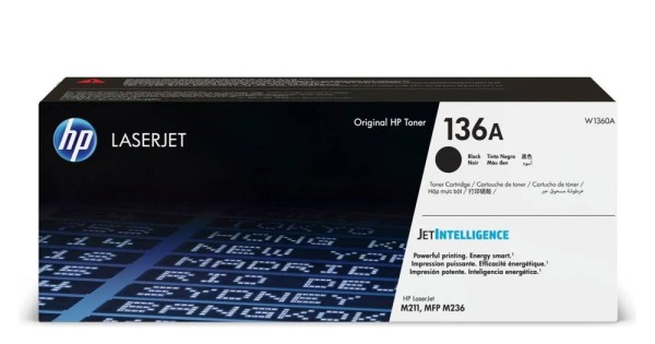 HP 136A Black Original LaserJet Toner Cartridge