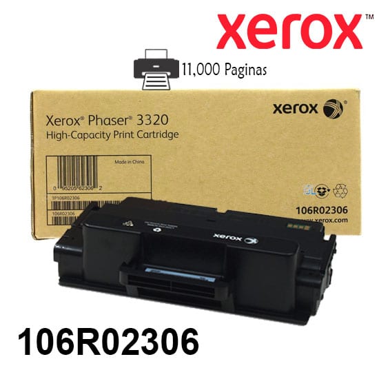Xerox Phaser 3320 High Capacity Black Toner Cartridge