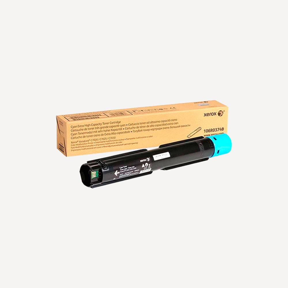 Xerox Versa Link C7020 / C7025 / C7030 106R03748 Cyan Extra High Capacity Toner Cartridge