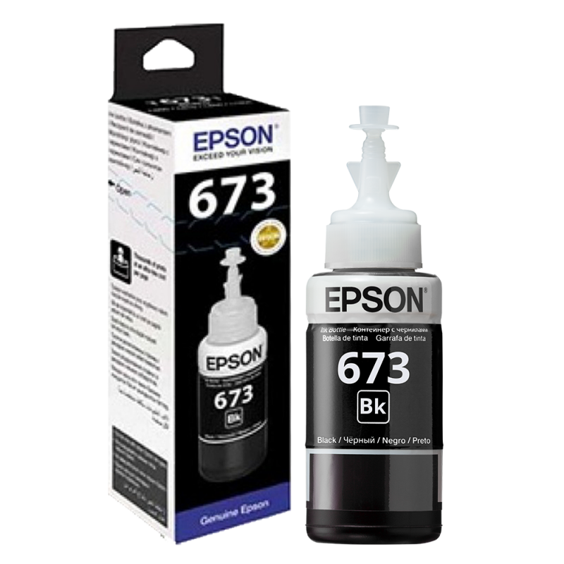 Epson 673 Ink Bottle Black L800/805/810/850/1800