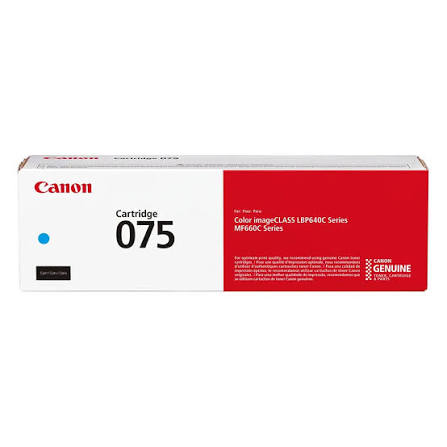 Canon 075 Cyan Toner Cartridge